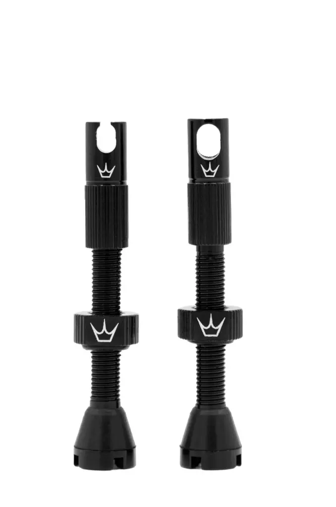 Peaty's x Chris King (MK2) Tubeless Valves - 42mm (Schwarz)