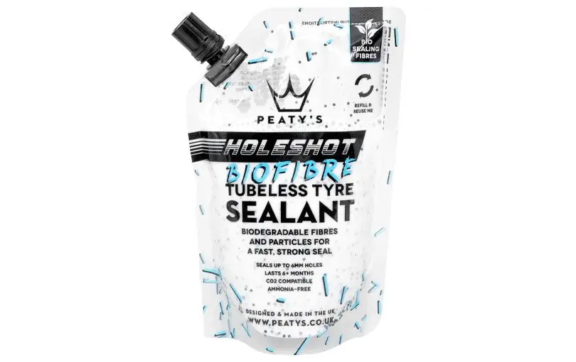 Peaty's Holeshot BioFibre Tubeless Tyre Sealant