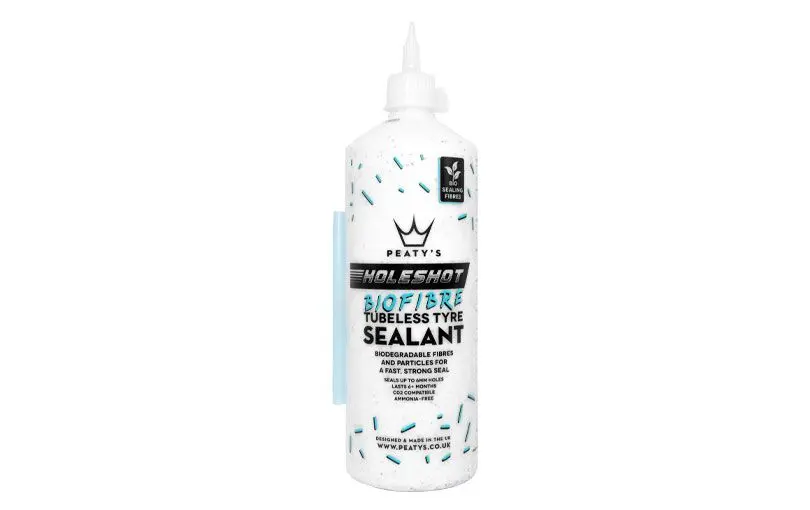 Peaty's Holeshot BioFibre Tubeless Tyre Sealant