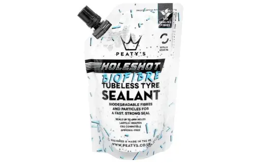 Peaty's Holeshot BioFibre Tubeless Tyre Sealant
